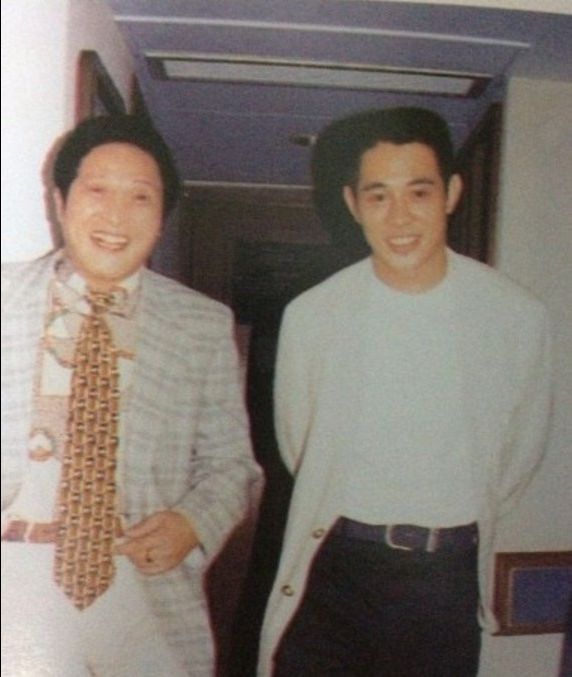 【赵薇和王林,据说他俩关系非常的好.